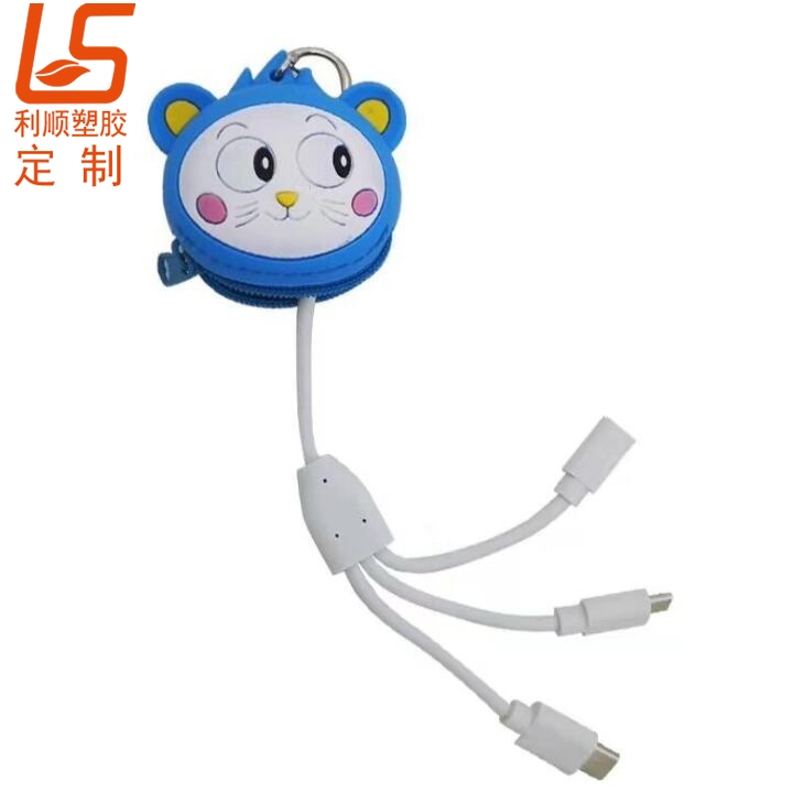 定制日本公仔伸縮數(shù)據(jù)線數(shù)據(jù)線收納包 (4)