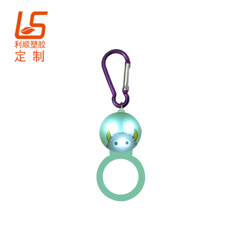 夜間LED安全警示燈水瓶扣發(fā)光水瓶扣 (4)