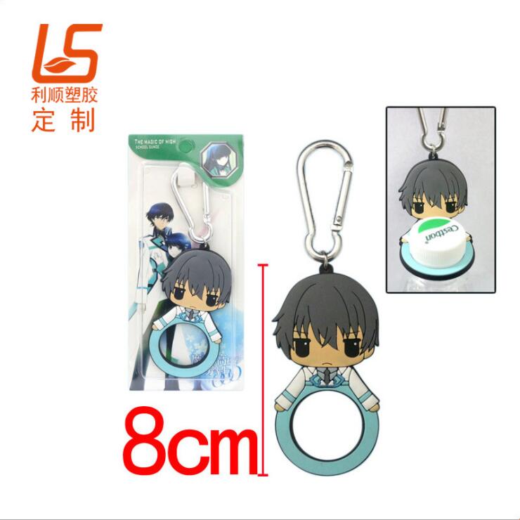 滴膠公仔登山水瓶扣