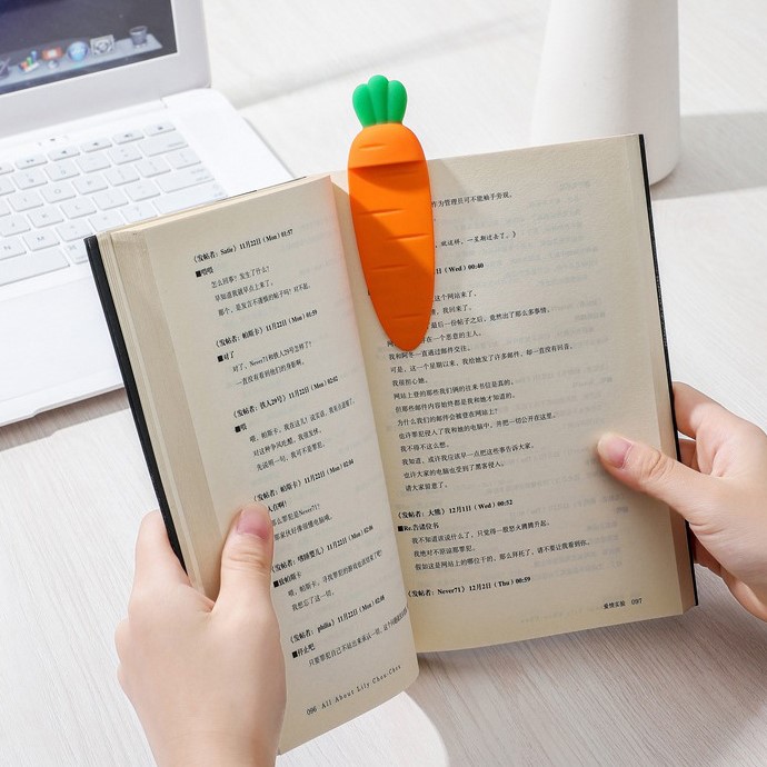 創(chuàng)意硅膠書簽禮品定制硅膠書簽